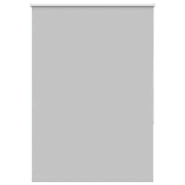 vidaXL Roller Blind Blackout Light Grey 110x175 cm Fabric Width 105.7 cm Polyester