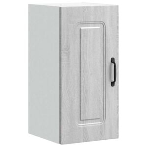 vidaXL Kitchen Wall Cabinet Kalmar Grey Sonoma Engineered Wood