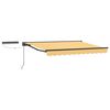 vidaXL Electric Retractable Awning Sand 5 x 3 m