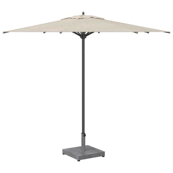 vidaXL Parasol Base Dark Grey Wood look 45 x 45 x 31.5 cm