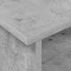 vidaXL TV Stand Concrete Grey 37 x 35 x 35 cm Engineered Wood