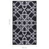 vidaXL Carpet Runner Black 80x150 cm