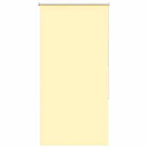 vidaXL Roller Blind Blackout Yellow 70x130 cm Fabric Width 65.7 cm Polyester