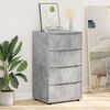 vidaXL Storage Cabinets 2 pcs Concrete Grey 60 x 48 x 105 cm