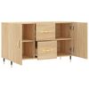 vidaXL Sideboard Sonoma Oak 100x36x60 cm Engineered Wood