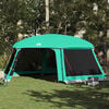 vidaXL Pool Tent with Removable Fly & Mesh Walls Sea Green 670x590 cm