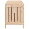vidaXL Garden Storage Box 108x42.5x54 cm Solid Wood Pine
