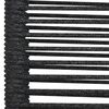 vidaXL 7 Piece Outdoor Dining Set Cotton Rope and Steel Black