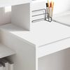 vidaXL Desk with Shelf White 100 x 40 x 90 cm Engineered Wood