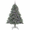 vidaXL Artificial Christmas Tree with 300 LEDs with Stand Green 180 cm