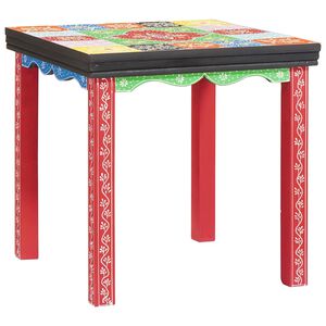 vidaXL Square Table 3 pcs Multicolour 50 x 50 x 50 cm