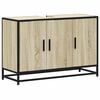 vidaXL Bathroom Sink Cabinet Sonoma Oak 90x33x60 cm Engineered Wood