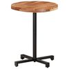 vidaXL Bistro Table Round &Oslash;60x75 cm Solid Acacia Wood