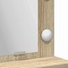 vidaXL Dressing Table Sonoma Oak 50 x 41 x 135 cm Engineered Wood