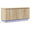 vidaXL TV Cabinet 100 x 38 x 49 cm Sonoma Oak Engineered Wood