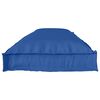vidaXL Pallet Cushion Set 2 pcs Royal blue 150 x 40 x 8 cm