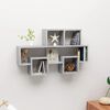 vidaXL Car-shaped Wall Shelf Concrete Grey 82x15x51 cm Engineered Wood