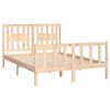 vidaXL Bed Frame without Mattress Solid Wood Pine 120x200 cm