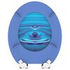 SCH&Uuml;TTE Toilet Seat with Soft-Close BLUE DROP