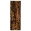 vidaXL Apothecary Cabinet Smoked Oak 30x41x118 cm Engineered Wood
