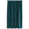 vidaXL Blackout Curtains 2 pcs Dark Green 140 x 140 cm Velvet