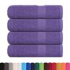 vidaXL Hand Towels "FROGN" 4 pcs Purple 50x100 cm 360 gsm