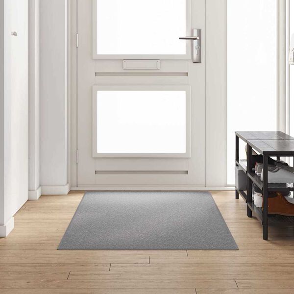 vidaXL Carpet Runner Light Grey 100 x 250 cm 100% Polypropylene