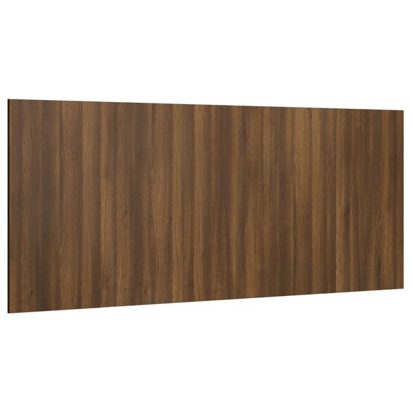 vidaXL Bed Headboard Brown Oak 200x1.5x80 cm Engineered Wood