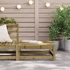 vidaXL Garden Footstool 70x70x30 cm Impregnated Wood Pine