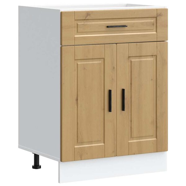 vidaXL Kitchen Base Cabinet&nbsp;Porto Artisan Oak Engineered Wood