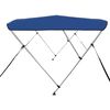 vidaXL 3 Bow Bimini Top Blue 183x196x137 cm