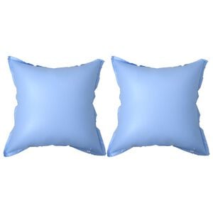 vidaXL Pool Pillow | Set of 2 | Blue | PVC | 110 cm x 110 cm