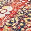 vidaXL Rug Red 160x230 cm PP