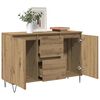 vidaXL Sideboard Artisan Oak 101.5x35x70 cm Engineered Wood