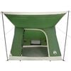vidaXL Camping Tent with Roof Green 282 x 225 x 154 cm Taffeta