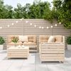 vidaXL 5 Piece Garden Sofa Set Solid Wood Pine