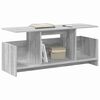 vidaXL TV Stand Grey Sonoma 102 x 35 x 45 cm Engineered Wood