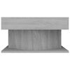 vidaXL Coffee Table Grey Sonoma 57x57x30 cm Engineered Wood