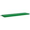 vidaXL Bench Cushion SOEST 100% Polyester Green 150 x 40 x 5 cm