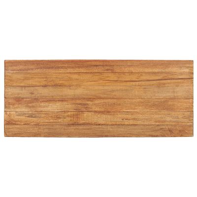 vidaXL Coffee Table 100x40x47.5 cm Solid Reclaimed Wood and Teak Wood