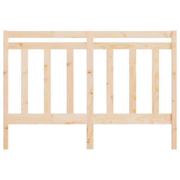 vidaXL Bed Headboard 166x4x100 cm Solid Wood Pine