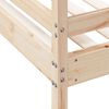vidaXL Bunk Bed without Mattress 80x200/120x200 cm Solid Wood