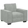 vidaXL Sofa 3 pcs Light Grey Velvet