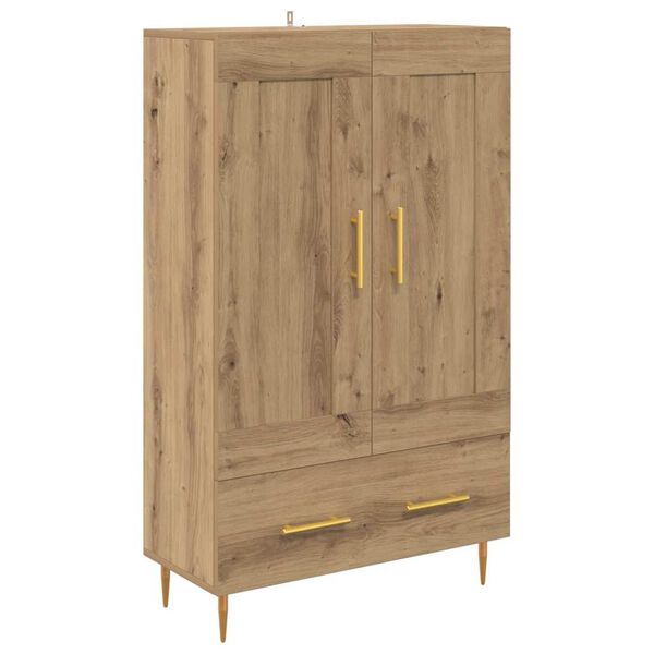 vidaXL Highboard Artisan Oak 69.5 x 31 x 115 cm Engineered Wood