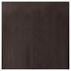vidaXL Rug Square Dark Brown 100x100 cm Bamboo