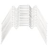 vidaXL Greenhouse Clips 50 pcs W Type Galvanised Steel