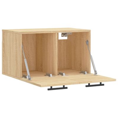 vidaXL Wall Cabinet Sonoma Oak 60x36.5x35 cm Engineered Wood