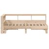 vidaXL Bookcase Bed without Mattress 90x190cm Solid Wood Pine