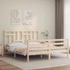 vidaXL Bed Frame without Mattress 160x200 cm Solid Wood