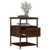 vidaXL Bedside Cabinets 2 pcs Brown Oak 40x42x56 cm Engineered Wood